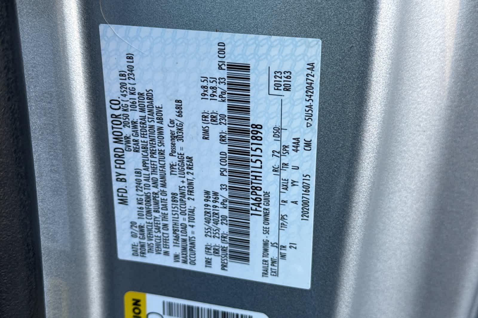 Thumbnail: 2020 Ford Mustang - 27