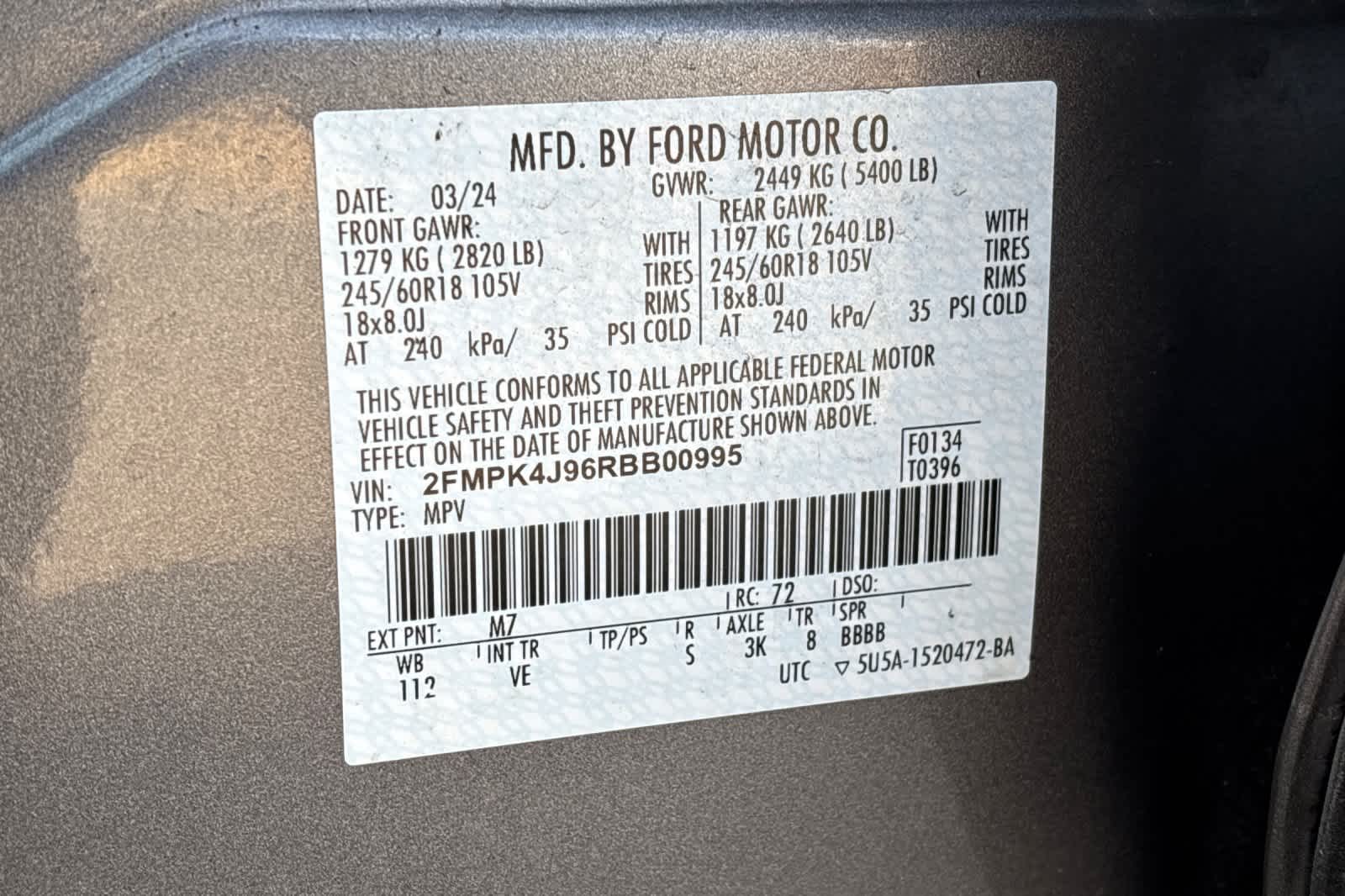 Thumbnail: 2024 Ford Edge - 28