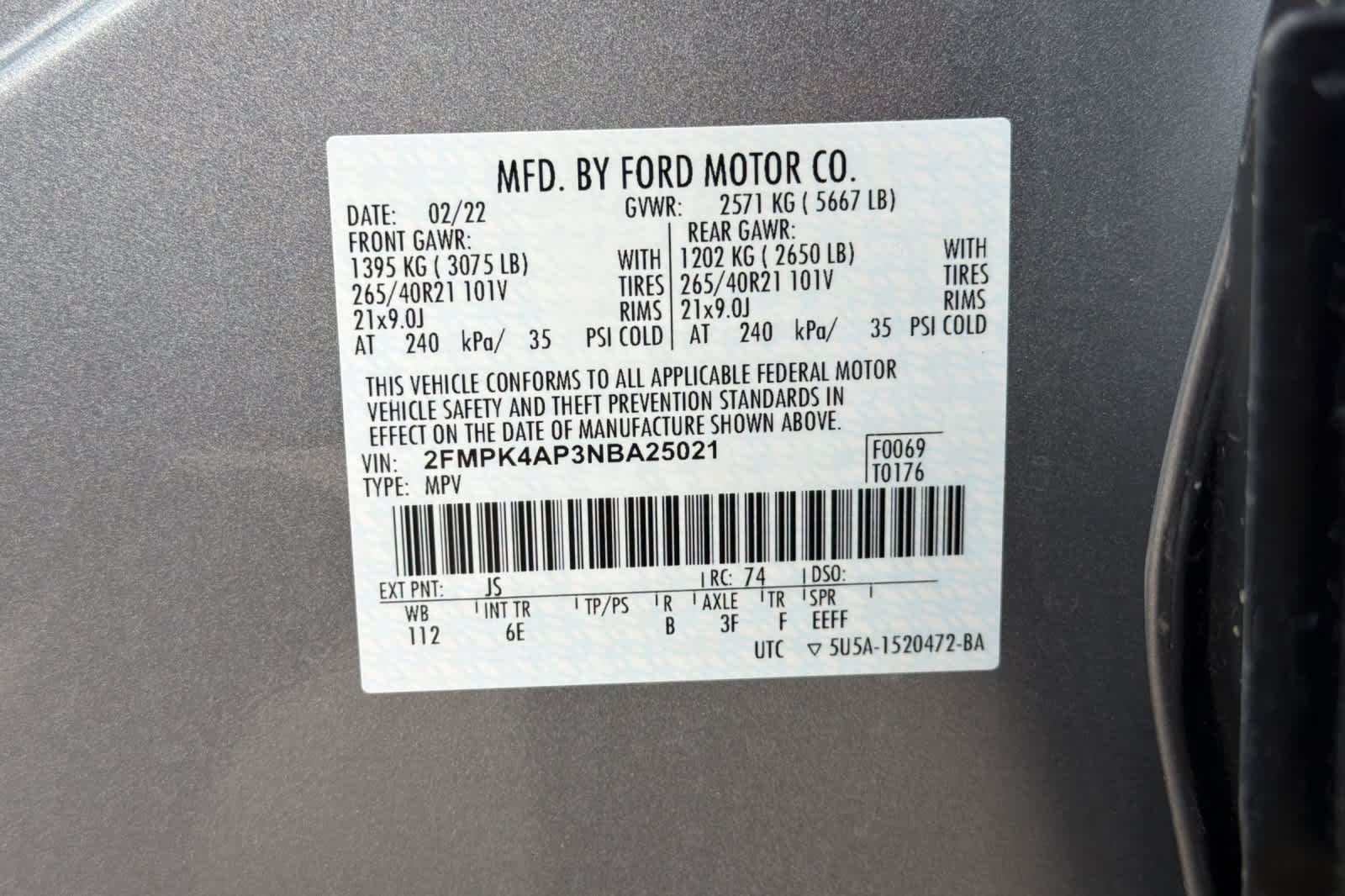 Thumbnail: 2022 Ford Edge - 30