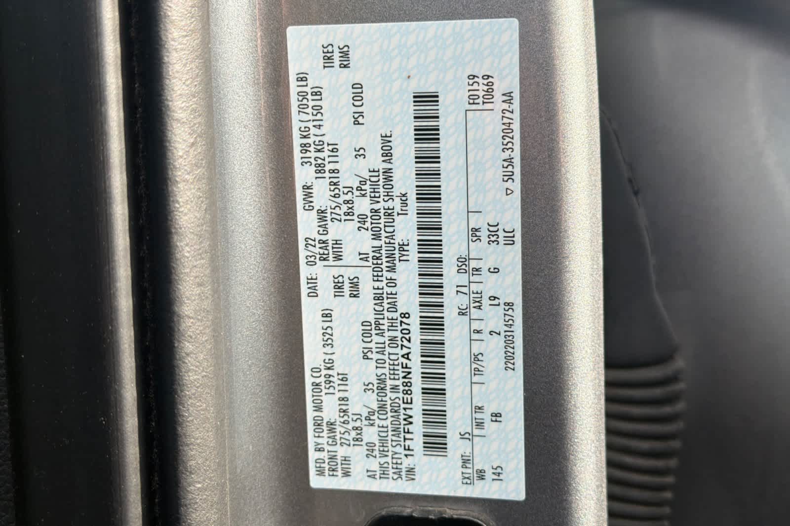 Thumbnail: 2022 Ford F-150 - 2