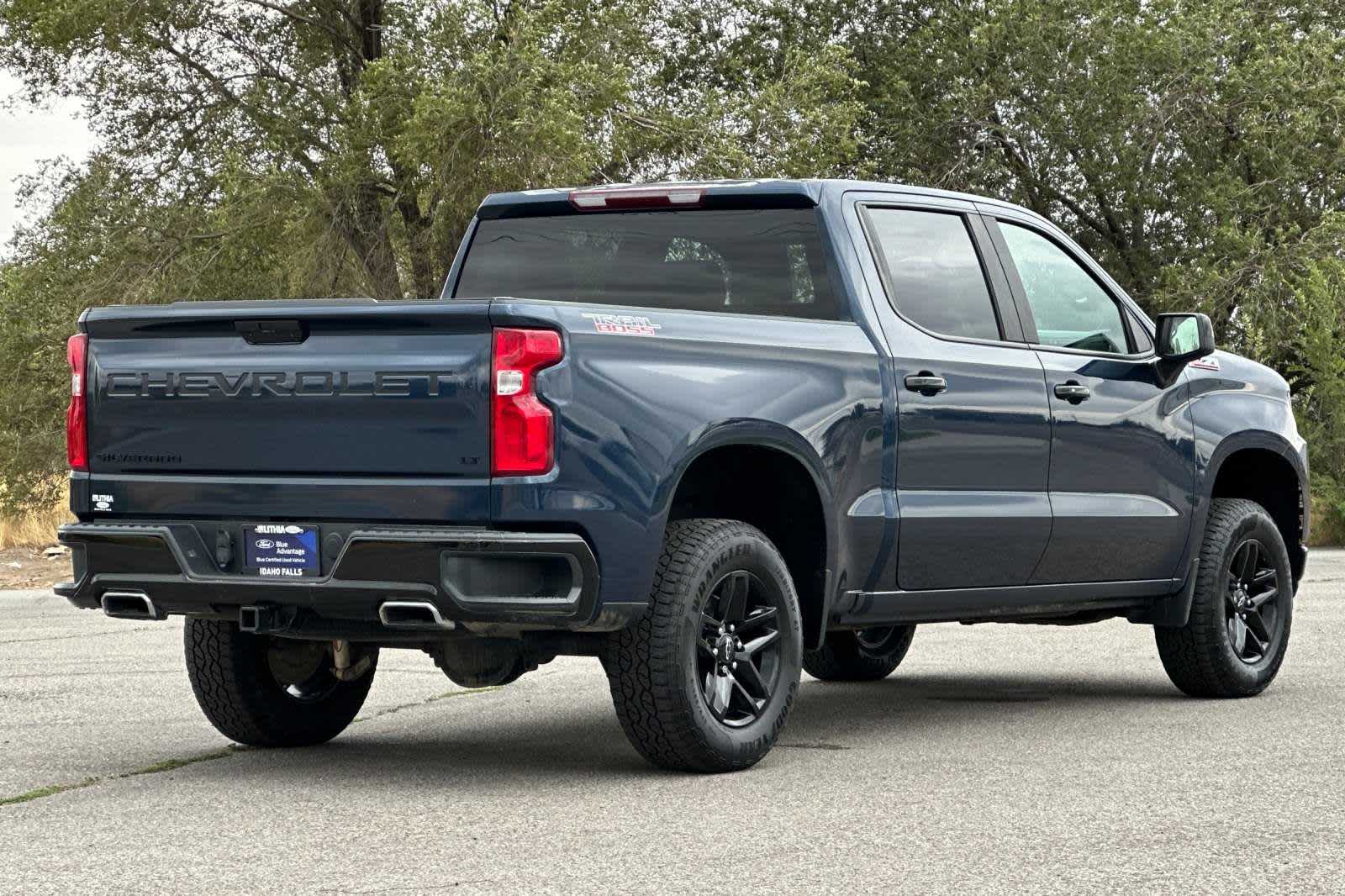 Used 2021 Chevrolet Silverado 1500 LT Trail Boss with VIN 1GCPYFED1MZ379050 for sale in Idaho Falls, ID