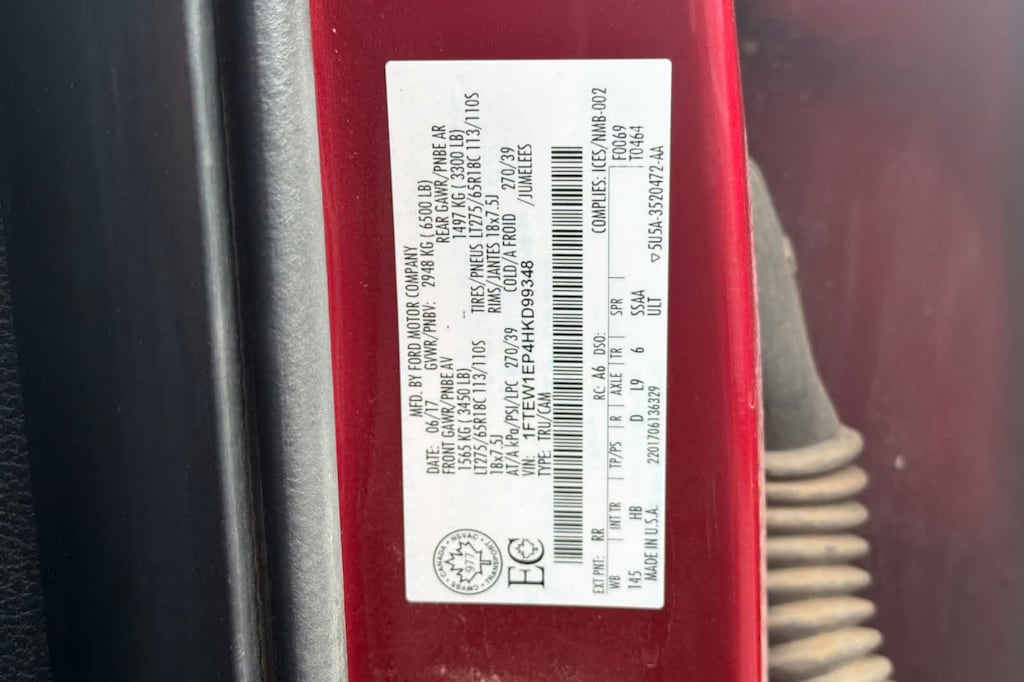 Used 2017 Ford F-150 Truck SuperCrew Cab