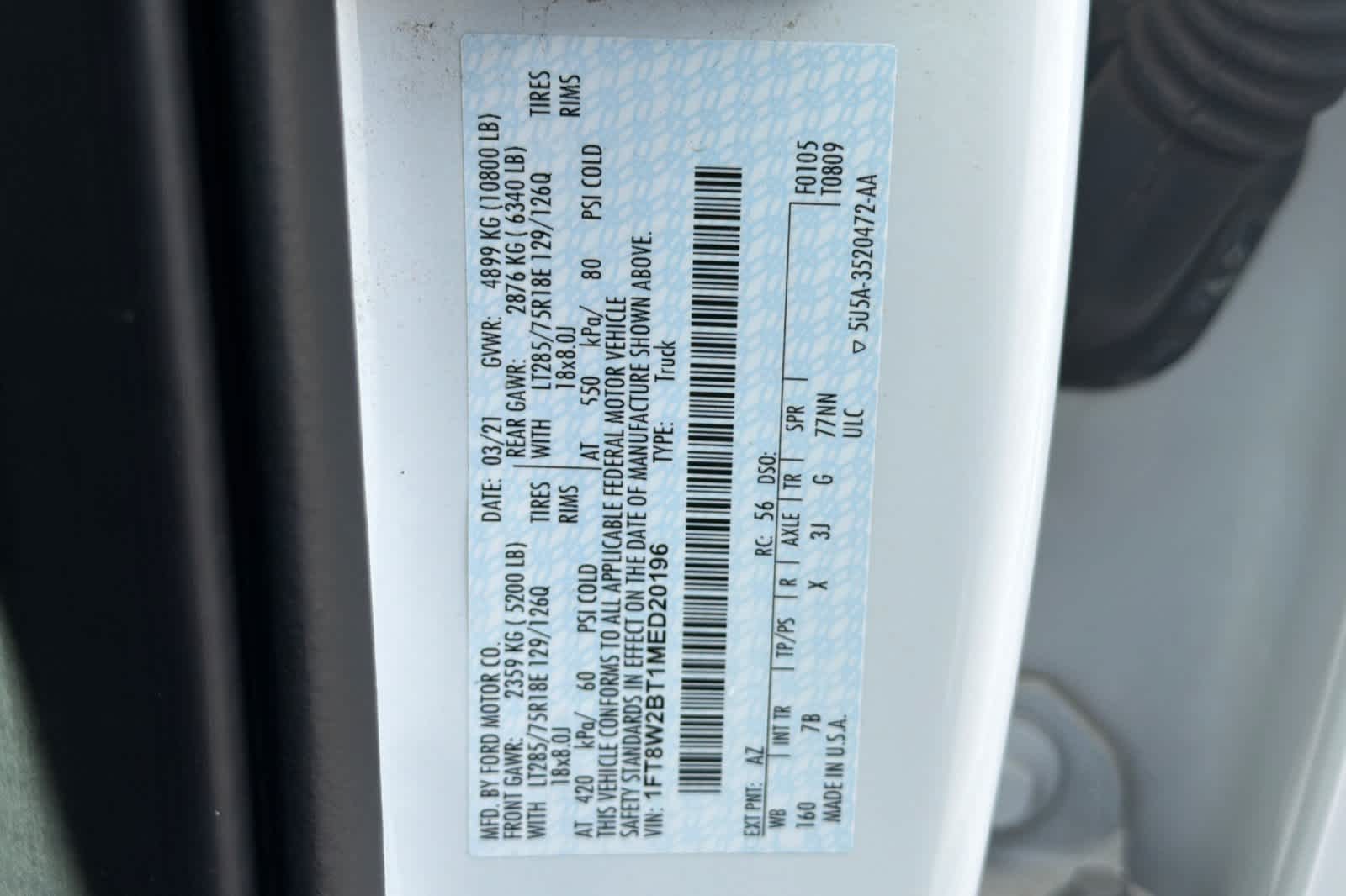 Thumbnail: 2021 Ford F-250 - 29