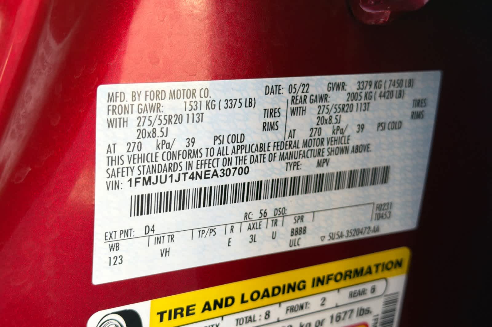 Thumbnail: 2022 Ford Expedition - 31