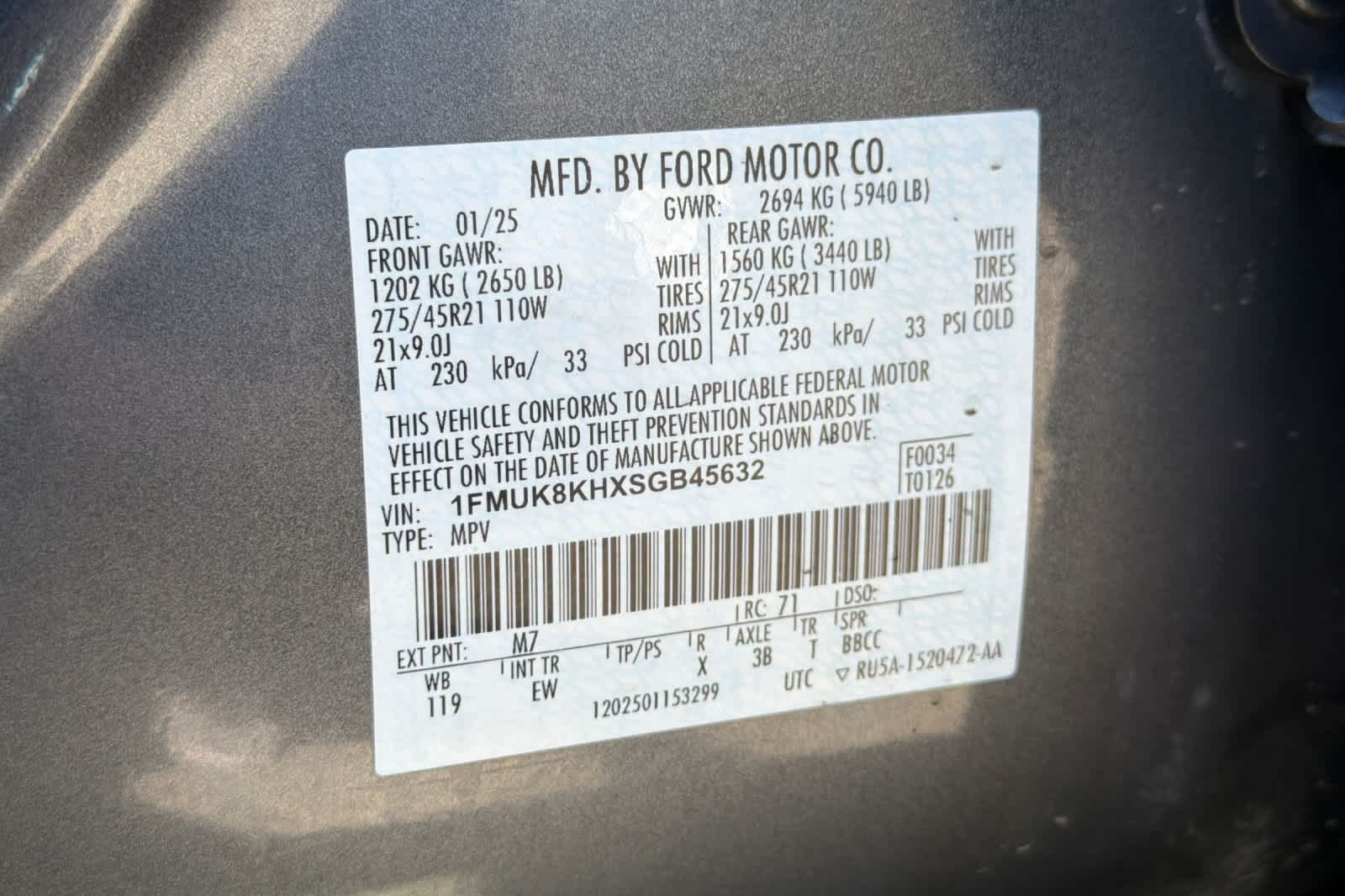 2025 Ford Explorer ST-LINE - Photo 31