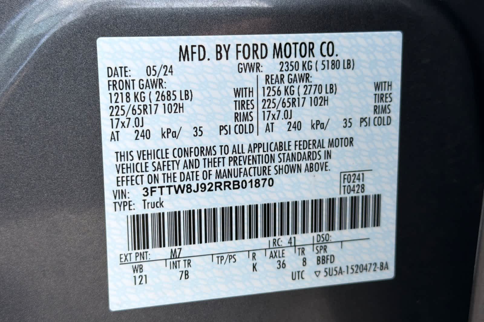 Thumbnail: 2024 Ford Maverick - 26