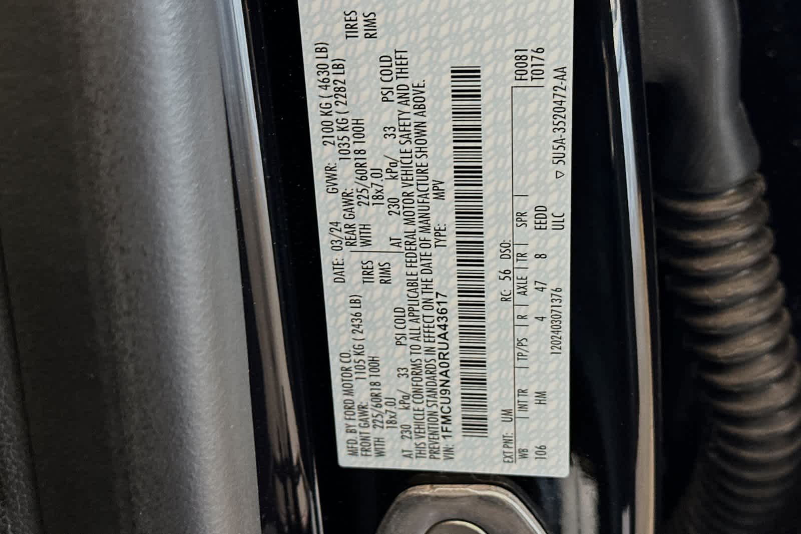 2024 Ford Escape ST-Line Select 29
