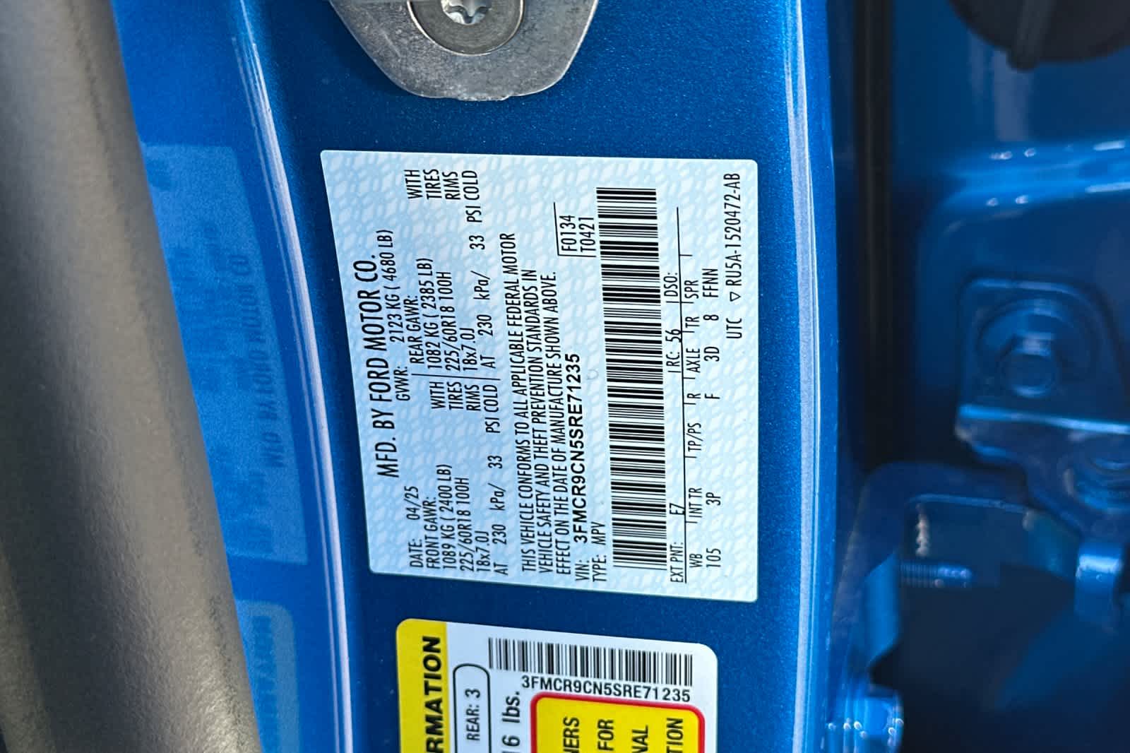 Thumbnail: 2025 Ford Bronco Sport - 29