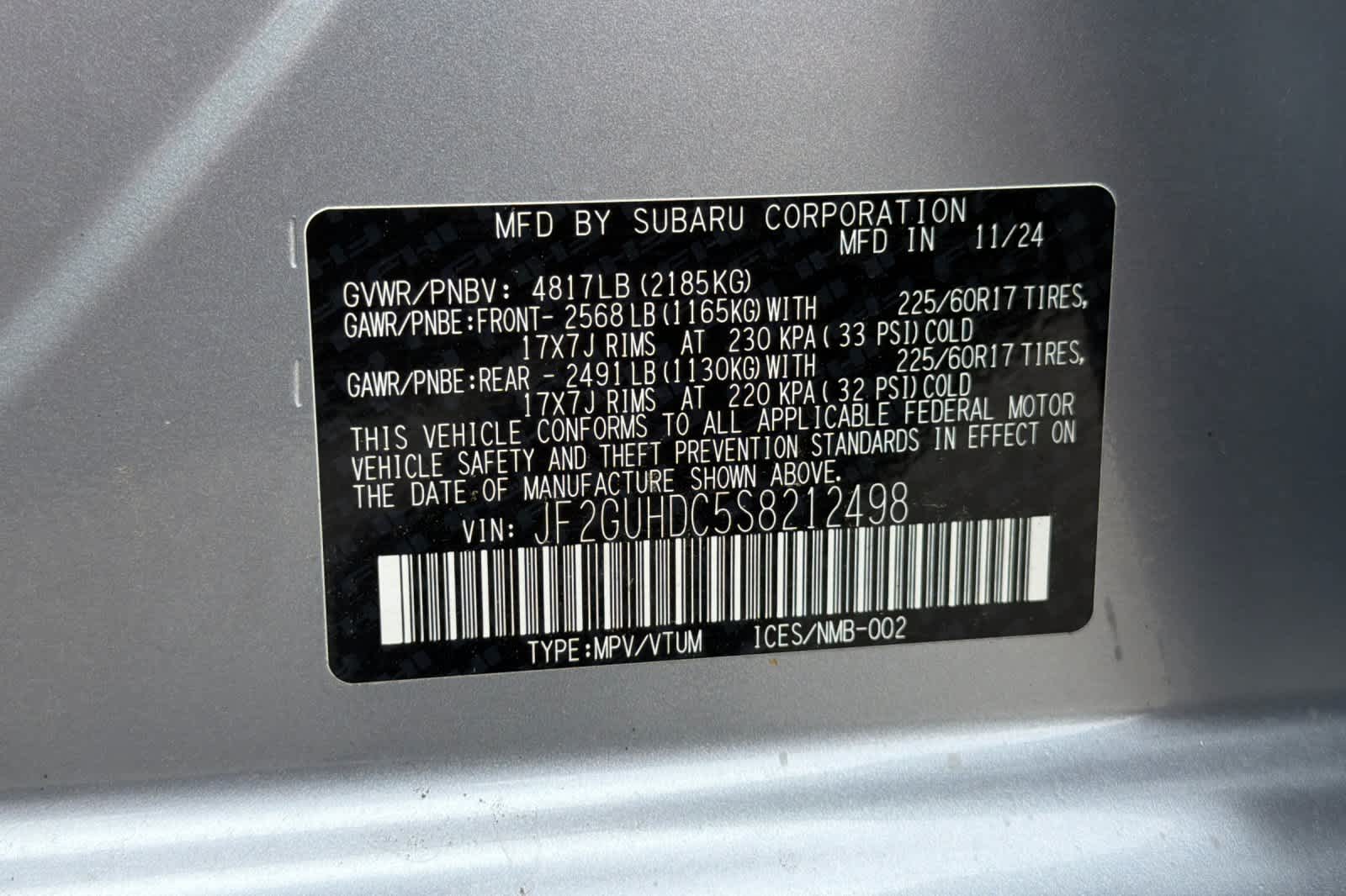 Thumbnail: 2025 Subaru Crosstrek - 29