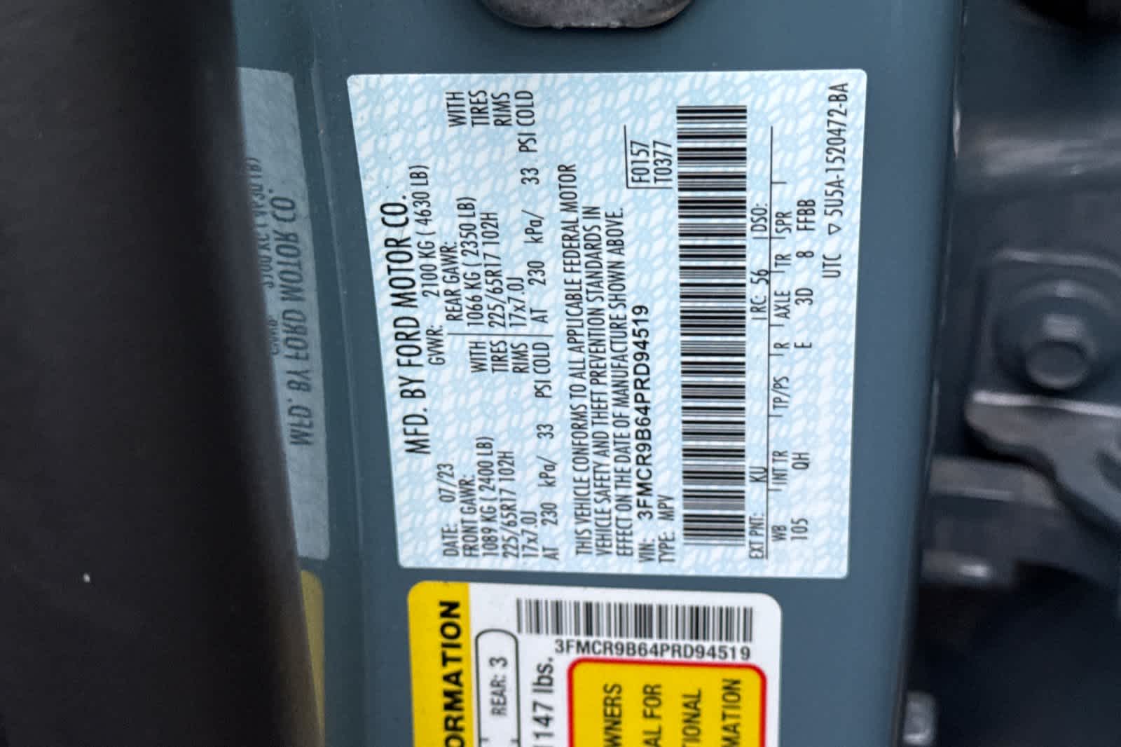 Thumbnail: 2023 Ford Bronco Sport - 2