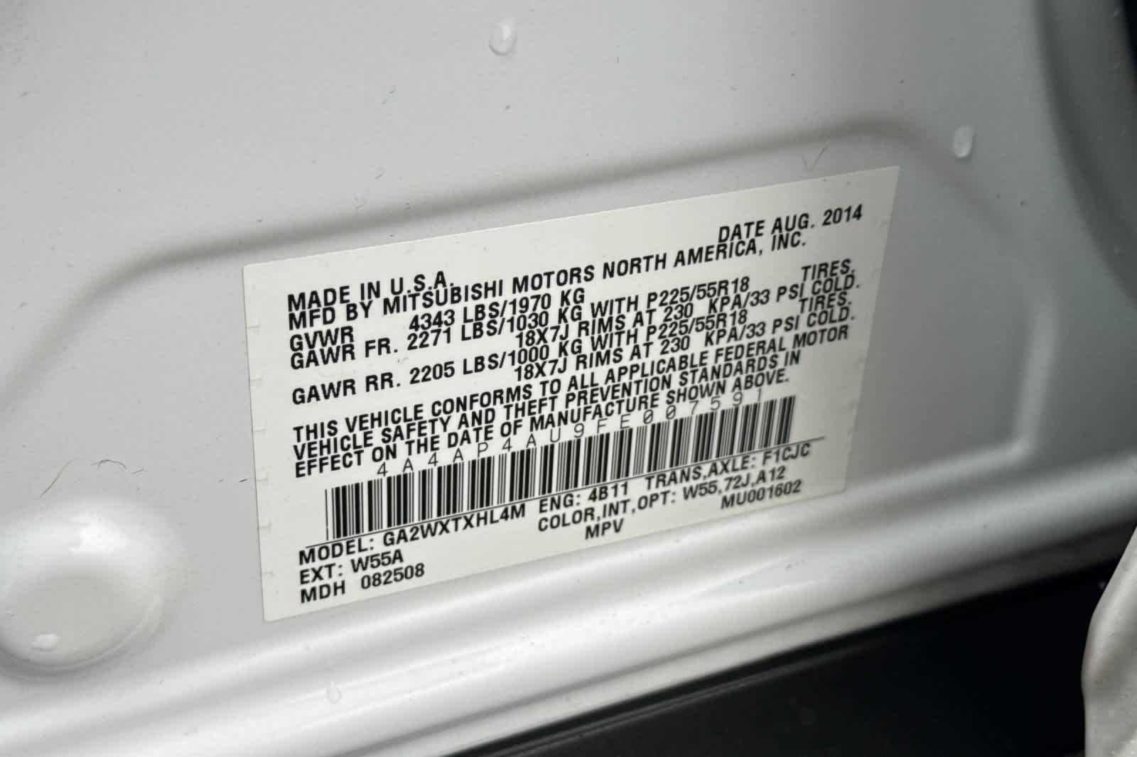 Thumbnail: 2015 Mitsubishi Outlander Sport - 26