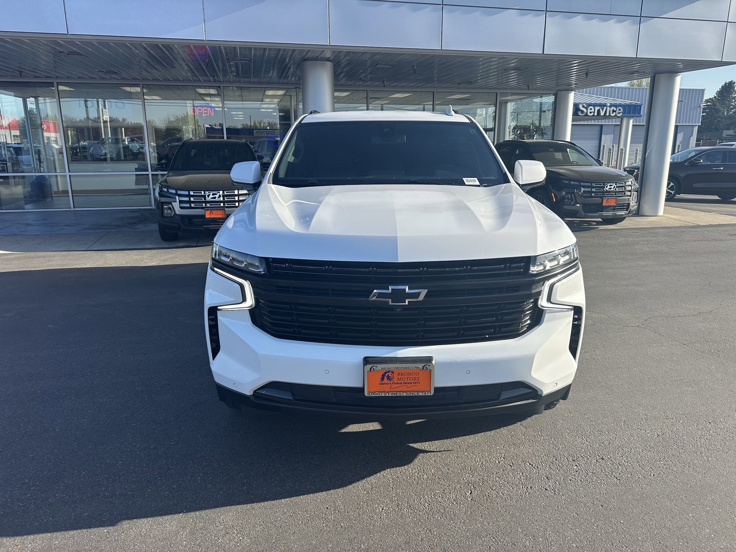 Used 2021 Chevrolet Tahoe RST with VIN 1GNSKRKDXMR279456 for sale in Boise, ID