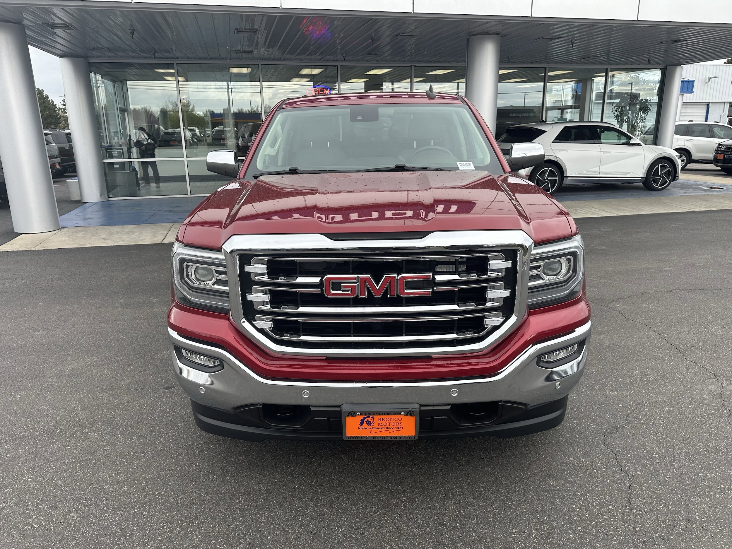 Used 2018 GMC Sierra 1500 SLT with VIN 3GTU2NEC4JG456723 for sale in Boise, ID