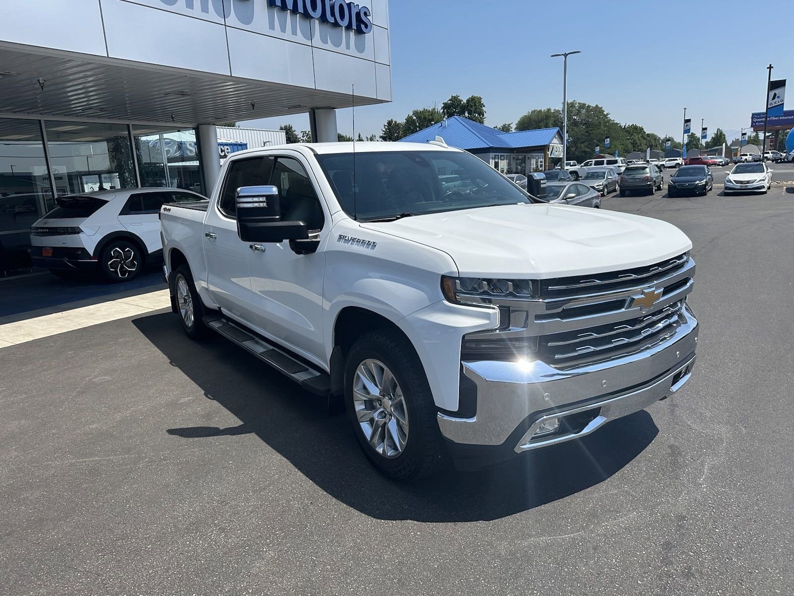 Used 2021 Chevrolet Silverado 1500 LTZ with VIN 3GCUYGED2MG158789 for sale in Boise, ID