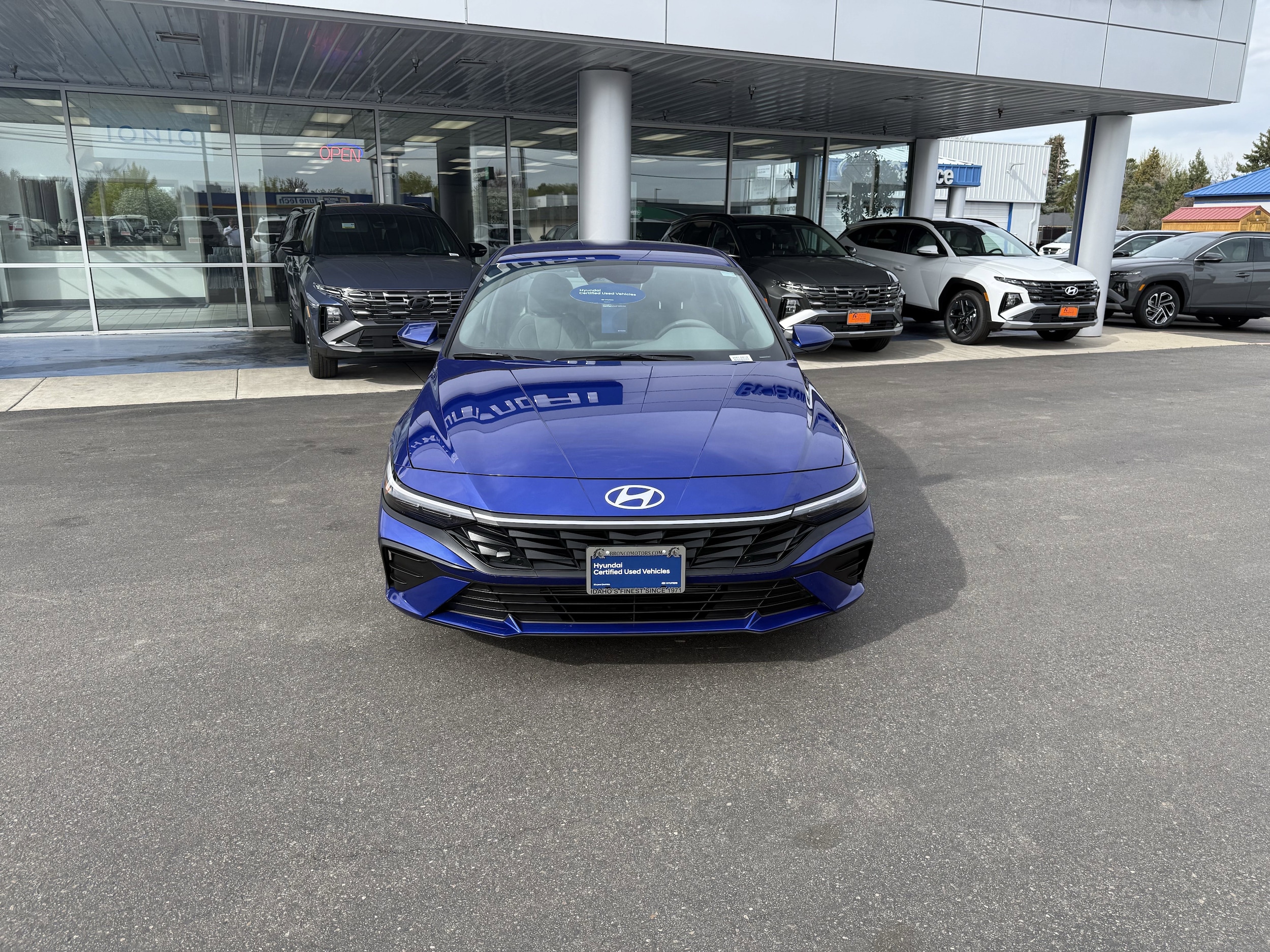 Certified 2024 Hyundai Elantra SEL with VIN KMHLM4DGXRU811452 for sale in Boise, ID