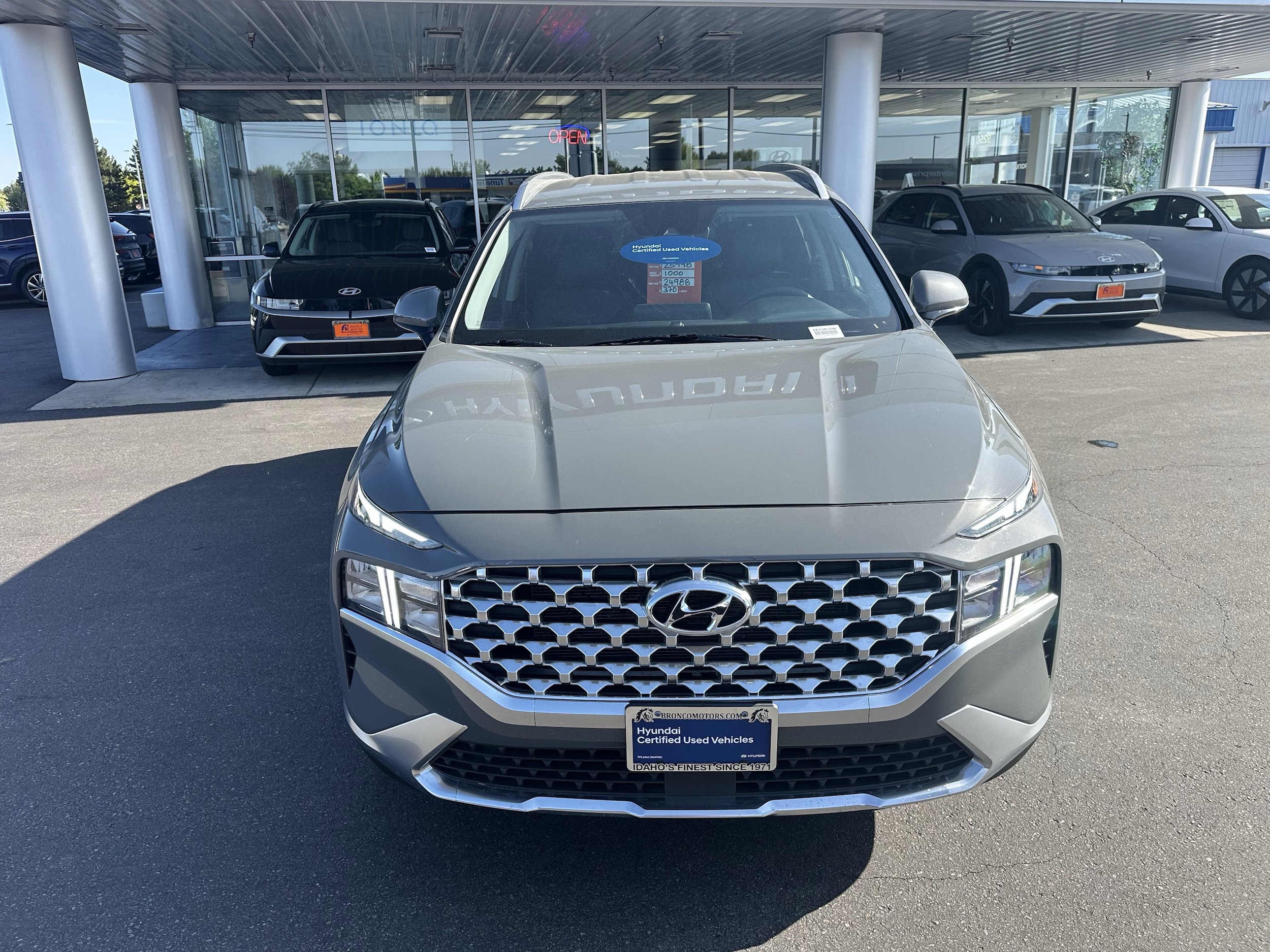 Certified 2022 Hyundai Santa Fe SEL with VIN 5NMS24AJ5NH409541 for sale in Boise, ID