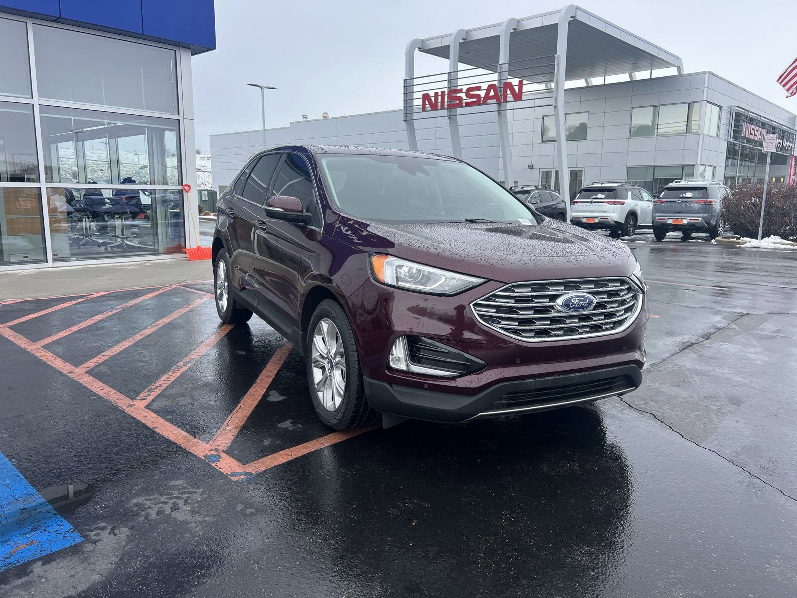 Used 2022 Ford Edge Titanium with VIN 2FMPK4K93NBA45270 for sale in Nampa, ID