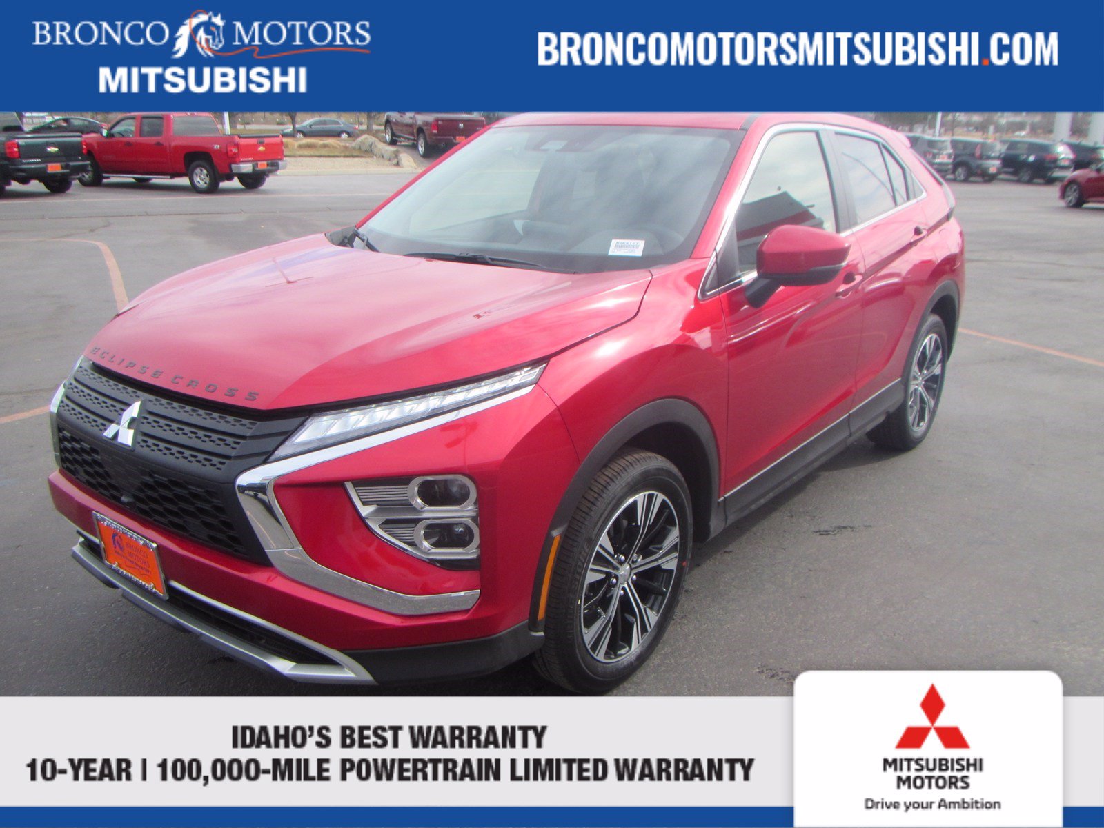 Mitsubishi Eclipse Cross LED Light Model Car Red Not sold in store 
