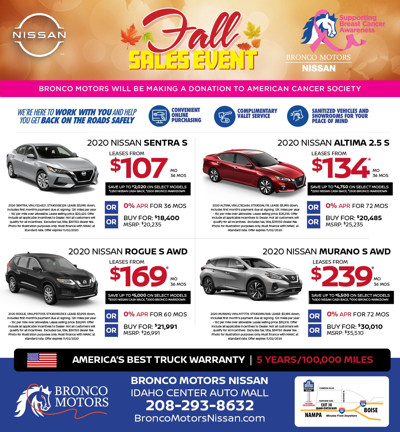 New Nissan Specials | Lease, incentives and financing