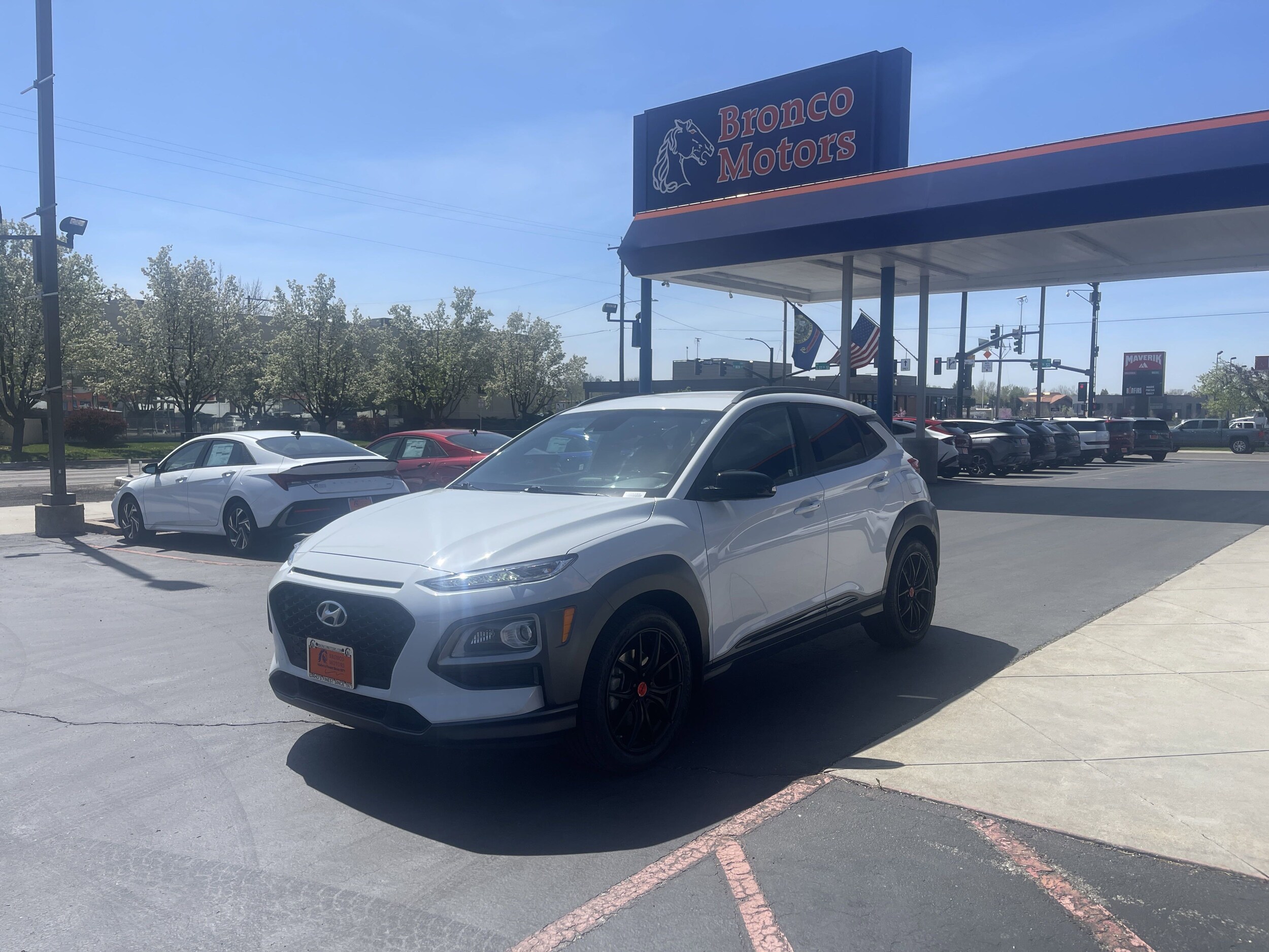 Used 2021 Hyundai Kona NIGHT with VIN KM8K6CA52MU680741 for sale in Boise, ID