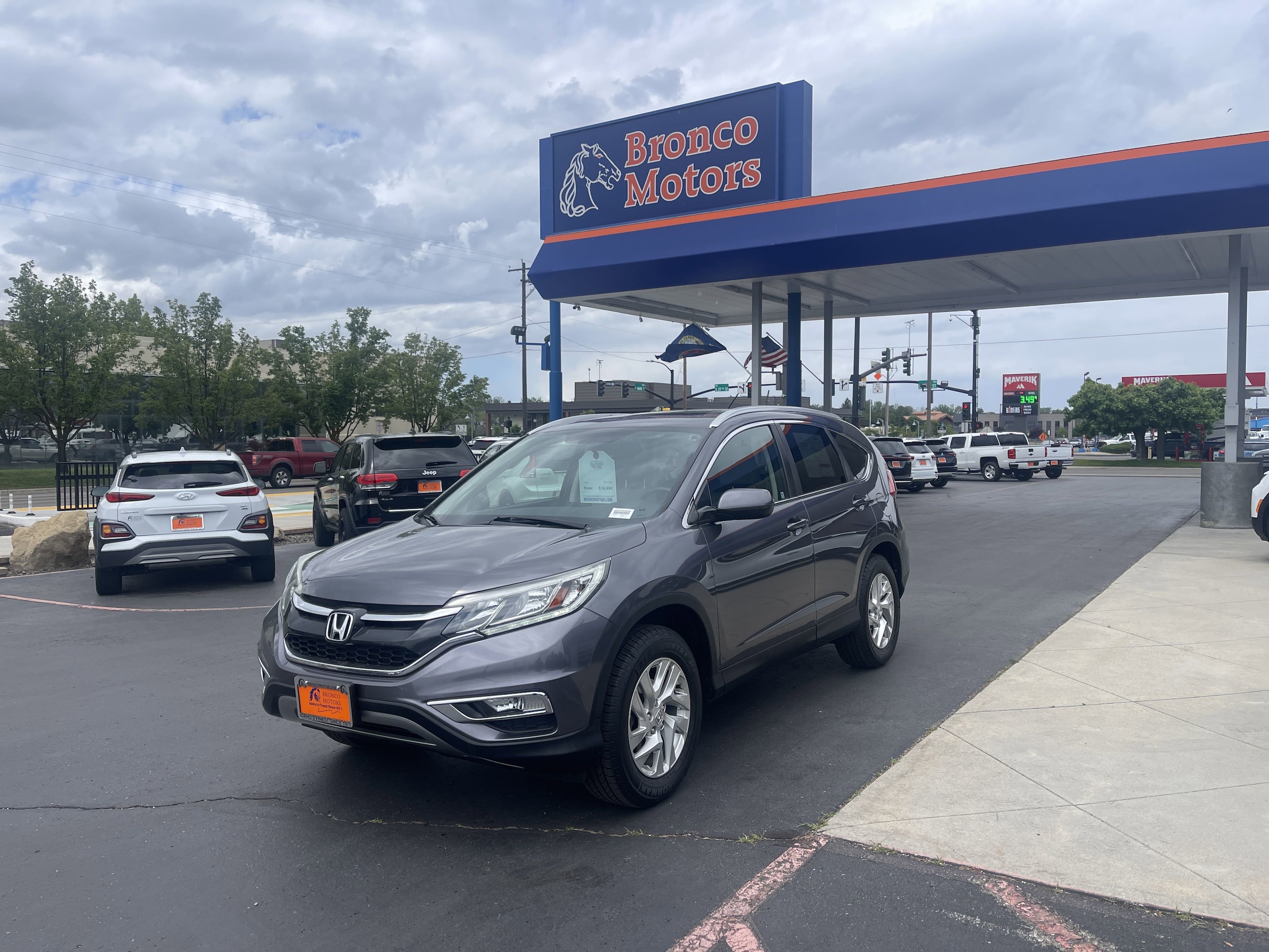 Used 2015 Honda CR-V EX-L with VIN 5J6RM4H73FL064202 for sale in Boise, ID