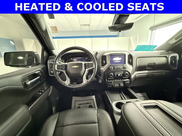Used 2021 Chevrolet Silverado 1500 LTZ with VIN 1GCUYGET0MZ103040 for sale in Brookings, SD