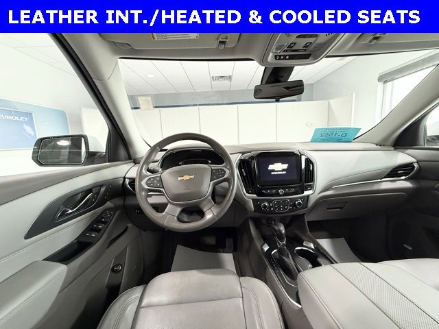 Used 2021 Chevrolet Traverse Premier with VIN 1GNEVKKW0MJ165350 for sale in Brookings, SD