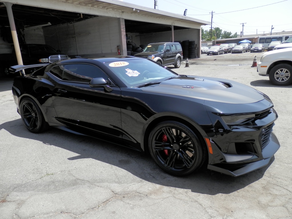 Used 2018 Chevrolet Camaro ZL1 Supercharged 6.2 L w/1LE Track Pkg. (Only 2310 Coupe