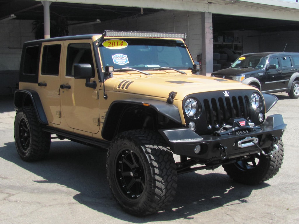 Used 2014 Jeep Wrangler Unlimited Sport 4x4 (CUSTOM LIFT) (39595 actual miles) SUV