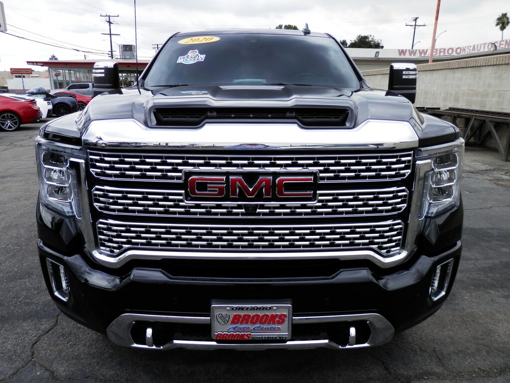 Used 2020 GMC Sierra 3500HD Denali (6.6 TURBO DIESEL) (4WD) Truck Crew Cab long bed