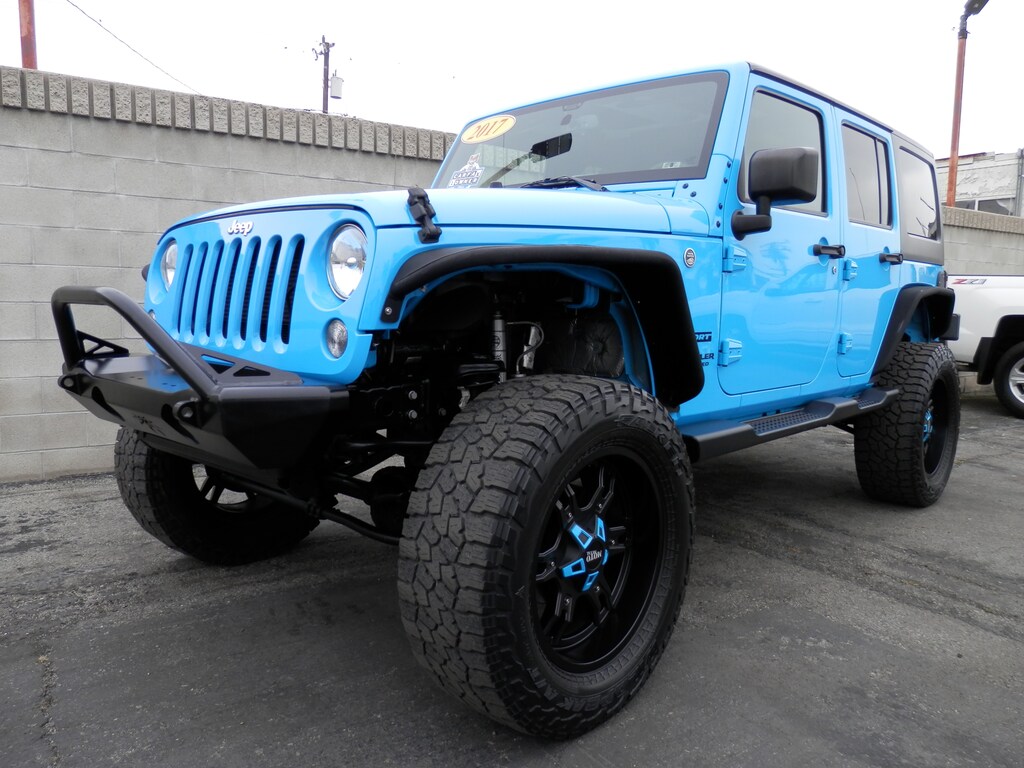 Used 2017 Jeep Wrangler JK Unlimited Sport S PKG (4 INCH FOX PERFORMANCE SERIES LIFT) SUV