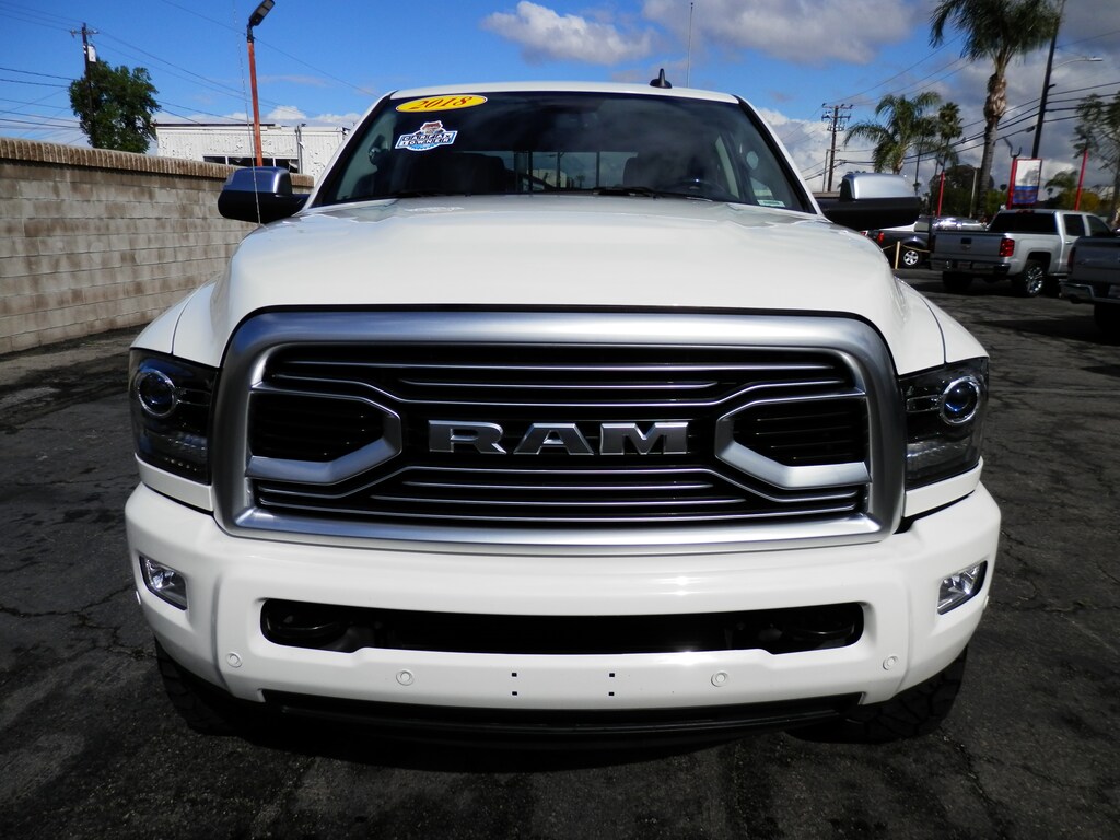 Used 2018 Ram 2500 Longhorn Limited 6.7 Turbo Diesel 4WD (Lifted) Truck Crew Cab