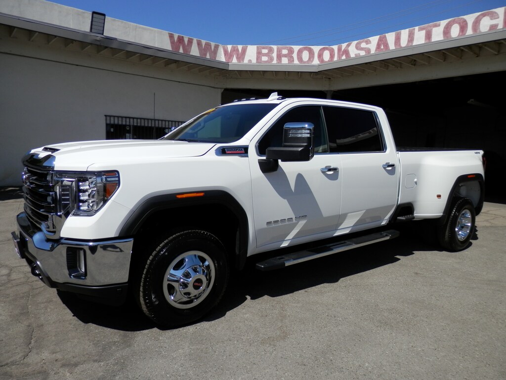 Used 2021 GMC Sierra 3500HD Denali (6.6 TURBO DIESEL 4WD DUALLY) Truck Crew Cab