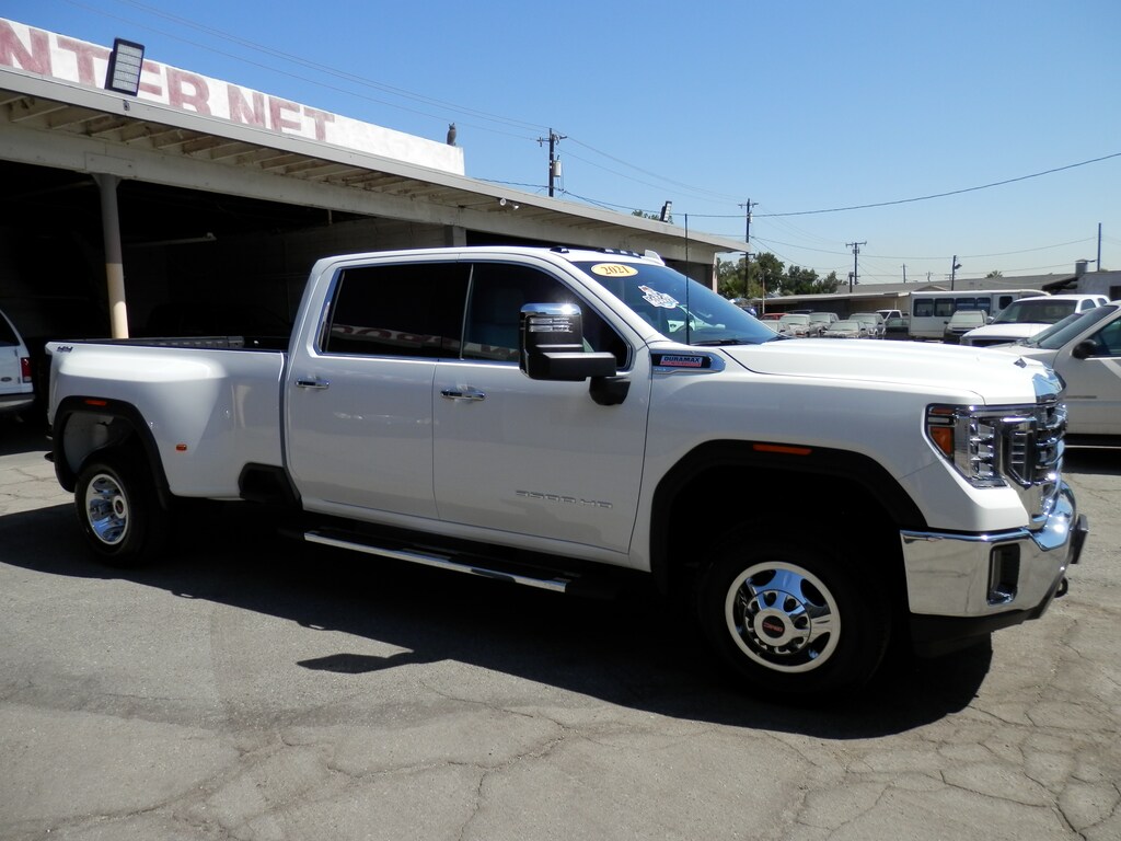 Used 2021 GMC Sierra 3500HD Denali (6.6 TURBO DIESEL 4WD DUALLY) Truck Crew Cab
