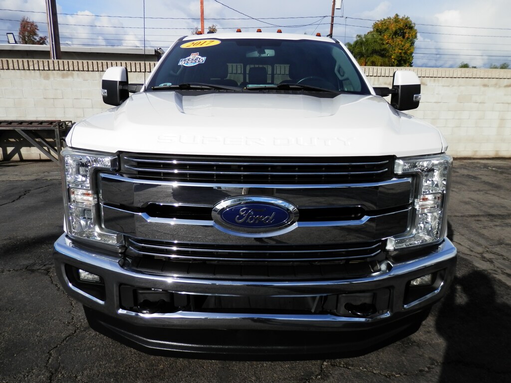 Used 2017 Ford F-350 Lariat (6.7 TURBO DSL) (4WD) (DUALLY) Truck Crew Cab