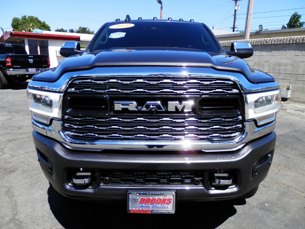 Used 2019 Ram 3500 Laramie 6.7 L Turbo Diesel 4WD(AISIN Trans) Truck Mega Cab