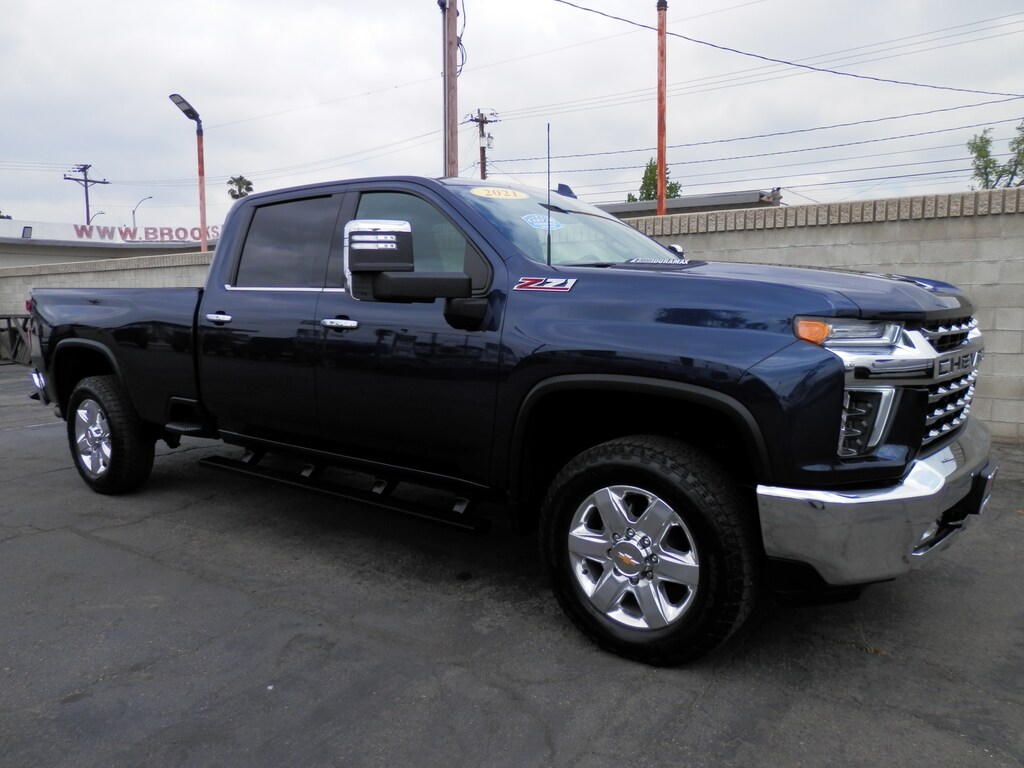 Used 2021 Chevrolet Silverado 3500 HD (LB) LTZ (6.6 TURBO DIESEL) (4WD) Truck Crew Cab