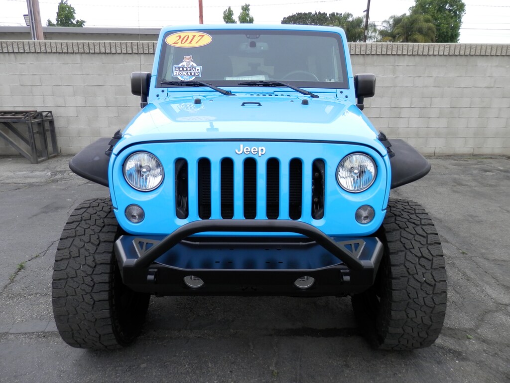 Used 2017 Jeep Wrangler JK Unlimited Sport S PKG (4 INCH FOX PERFORMANCE SERIES LIFT) SUV