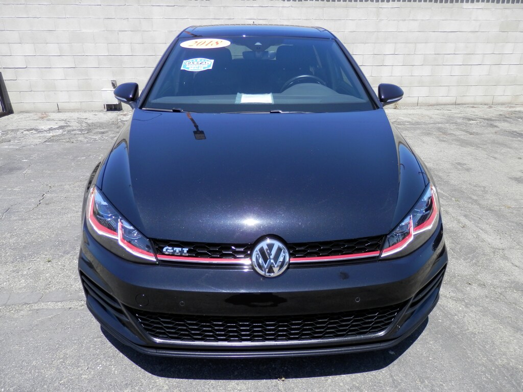 Used 2018 Volkswagen Golf GTI 2.0T Autobahn (ACTUAL 37451 MILES) Hatchback