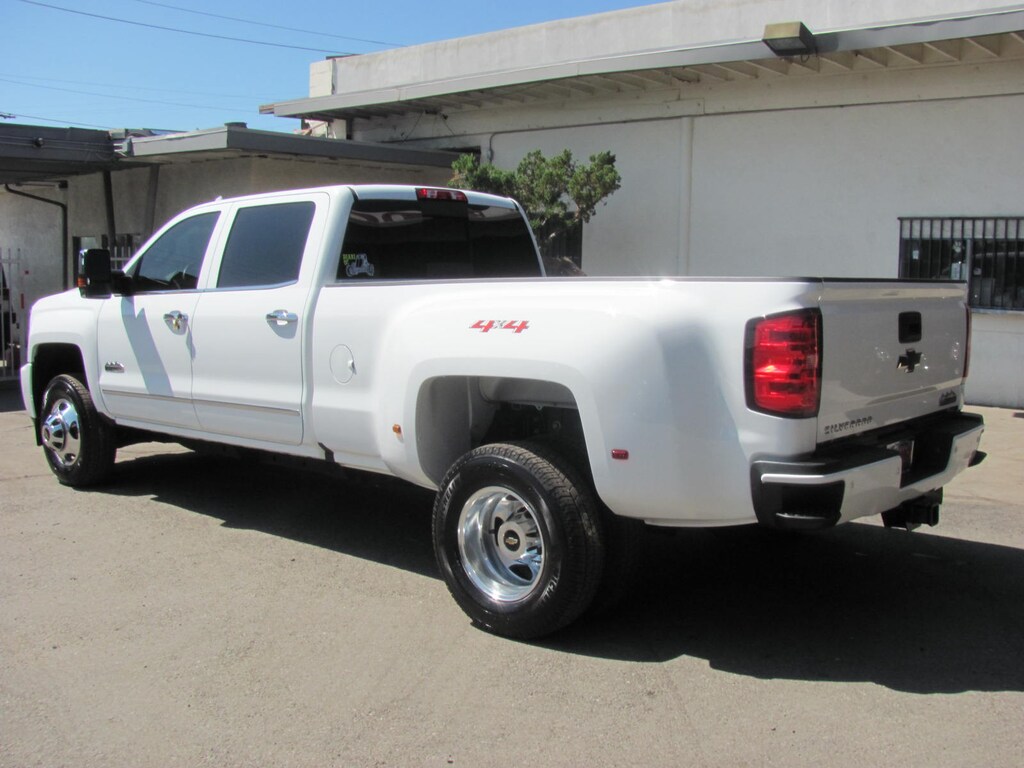 Used 2019 Chevrolet Silverado 3500HD High Country Dually 6.6 Turbo Dsl 4WD Truck Crew Cab