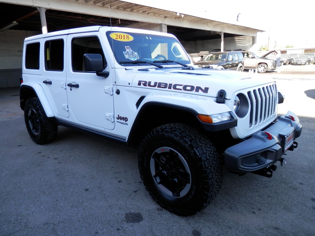 Used 2018 Jeep Wrangler Unlimited Rubicon 4x4 (Actual 10,637 Miles) SUV