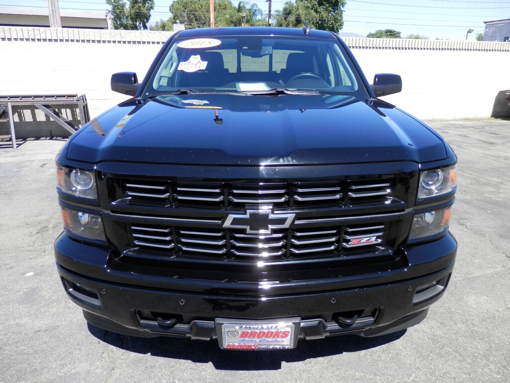Used 2015 Chevrolet Silverado 1500 LTZ w/2LZ (Z71) (6.2 LITER) (4WD) Truck Crew Cab