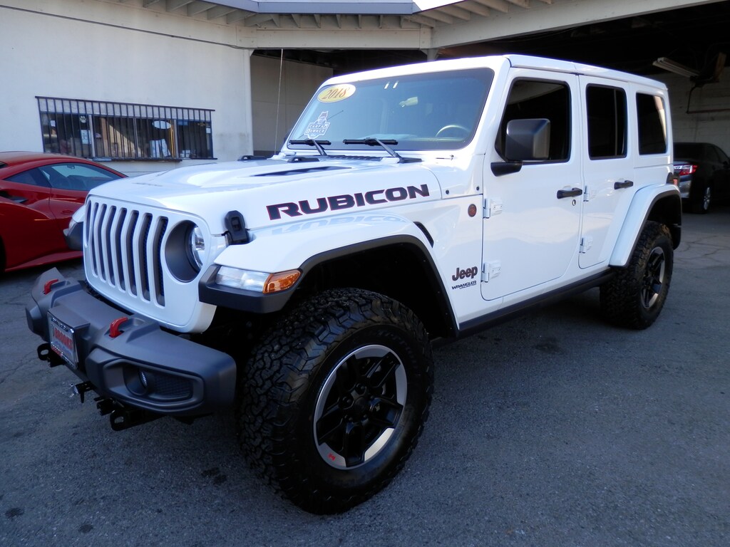 Used 2018 Jeep Wrangler Unlimited Rubicon 4x4 (Actual 10,637 Miles) SUV