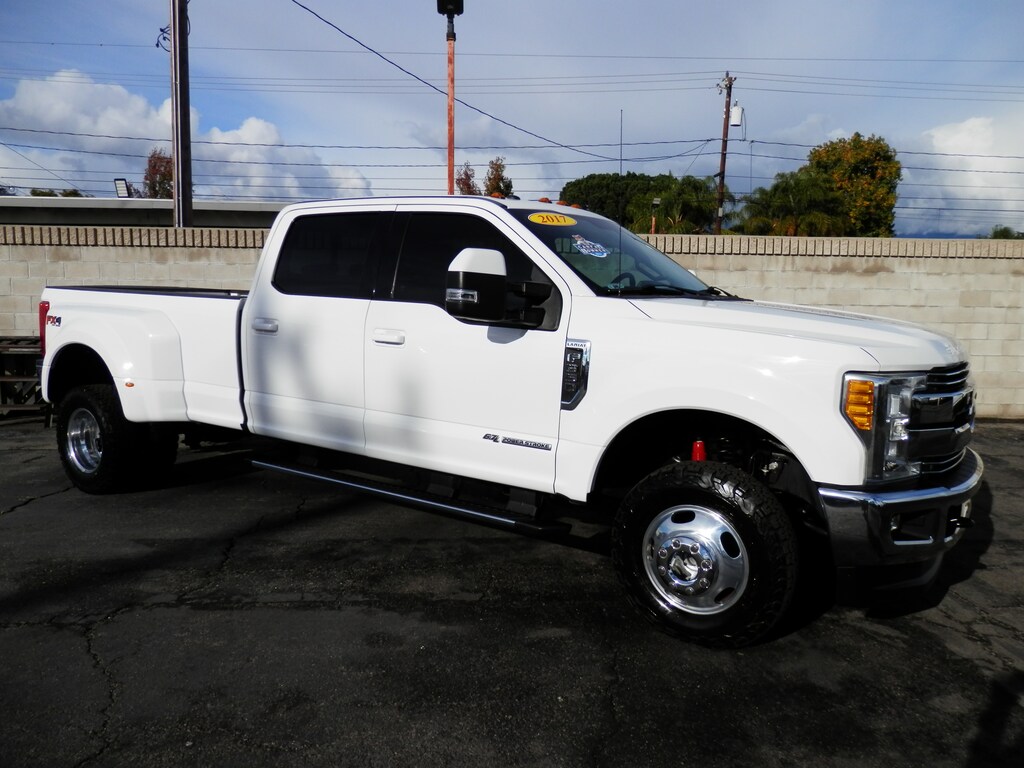 Used 2017 Ford F-350 Lariat (6.7 TURBO DSL) (4WD) (DUALLY) Truck Crew Cab
