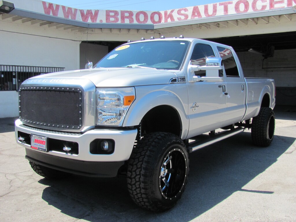 Used 2015 Ford F-250 PLATINUM (4WD)6.7 TURBO DSL(10"CUSTOM LIFT) Truck Crew Cab