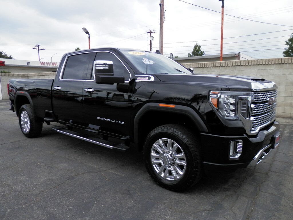 Used 2020 GMC Sierra 3500HD Denali (6.6 TURBO DIESEL) (4WD) Truck Crew Cab long bed