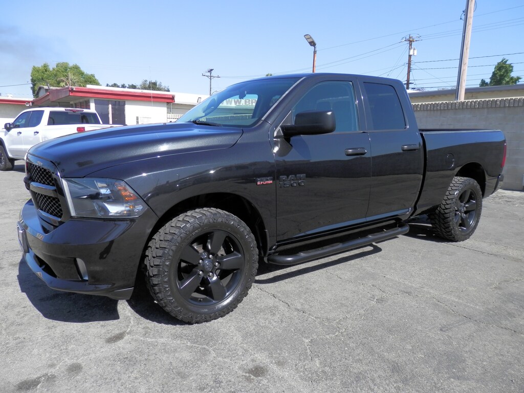 Used 2017 Ram 1500 (4WD) (BLACK EDITION) Tradesman/Express Truck Quad Cab