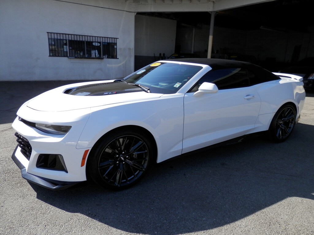 Used 2017 Chevrolet Camaro ZL1 6.2 Supercharged (6 Speed Manual) Rare Convert Coupe