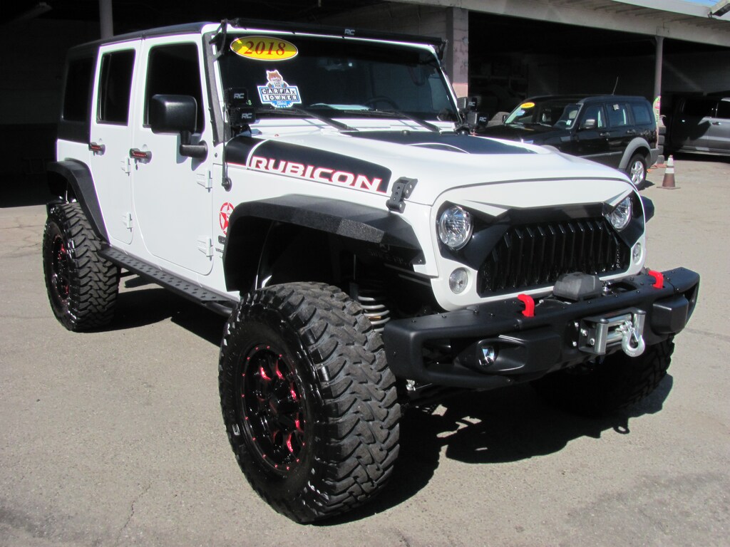 Used 2018 Jeep Wrangler JK Unlimited Rubicon RECON 4WD(CUSTOM LIFT) SUV