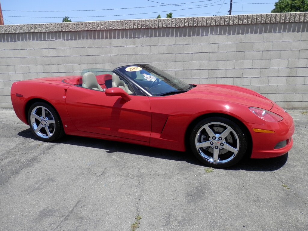 Used 2007 Chevrolet Corvette Z51 W/3LT (ONLY 31594 MILES) Convertible